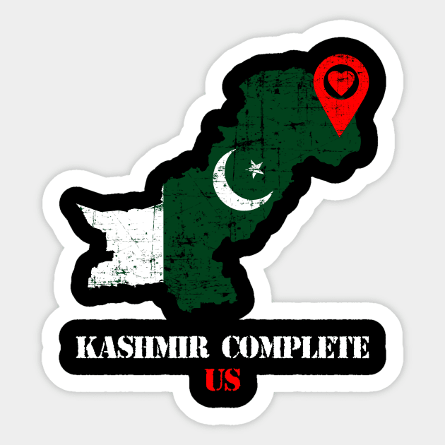 Kashmir Paradise On Earth Save Kashmir Before Making Hell Sticker by mangobanana